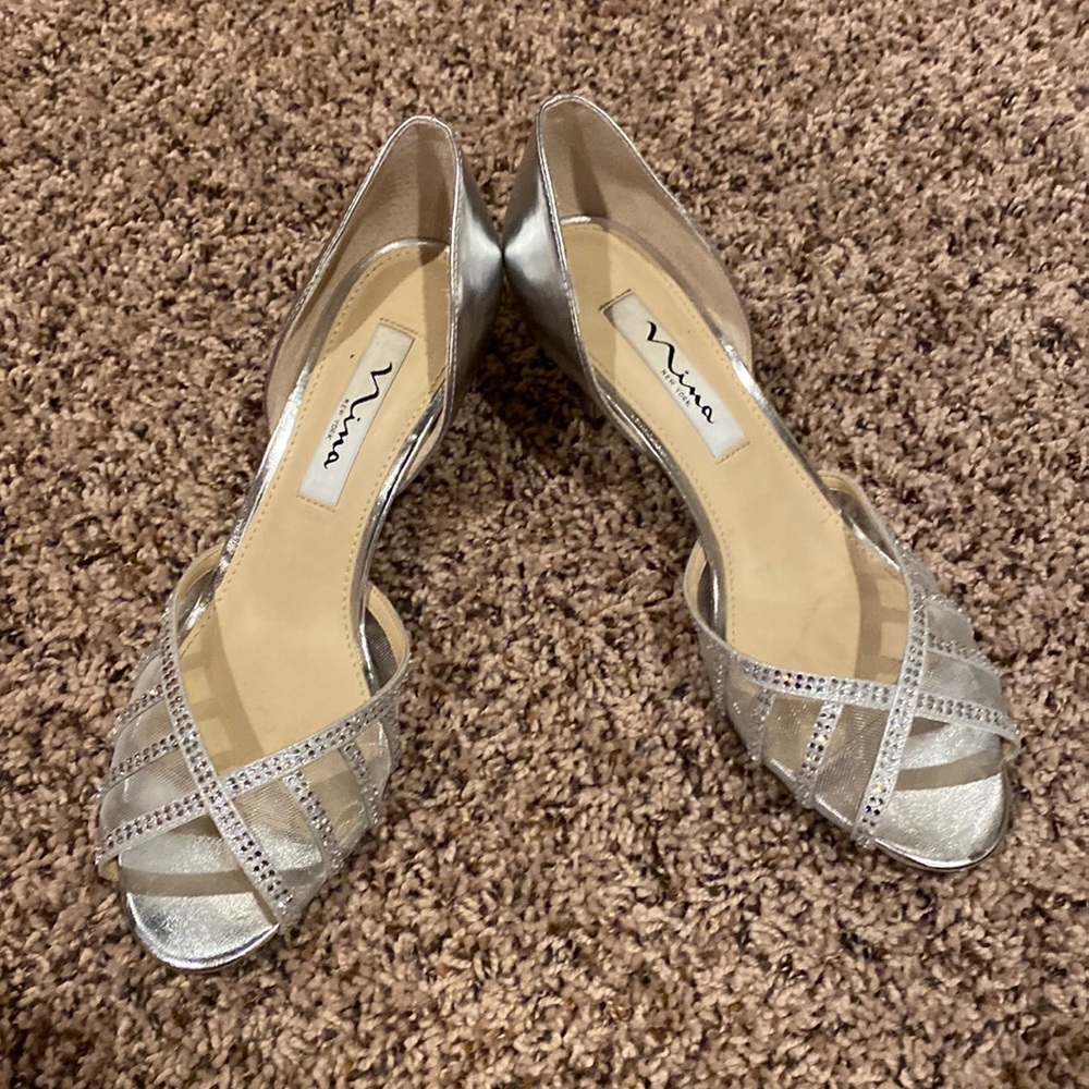 Women’s Nina Open Toe Heels